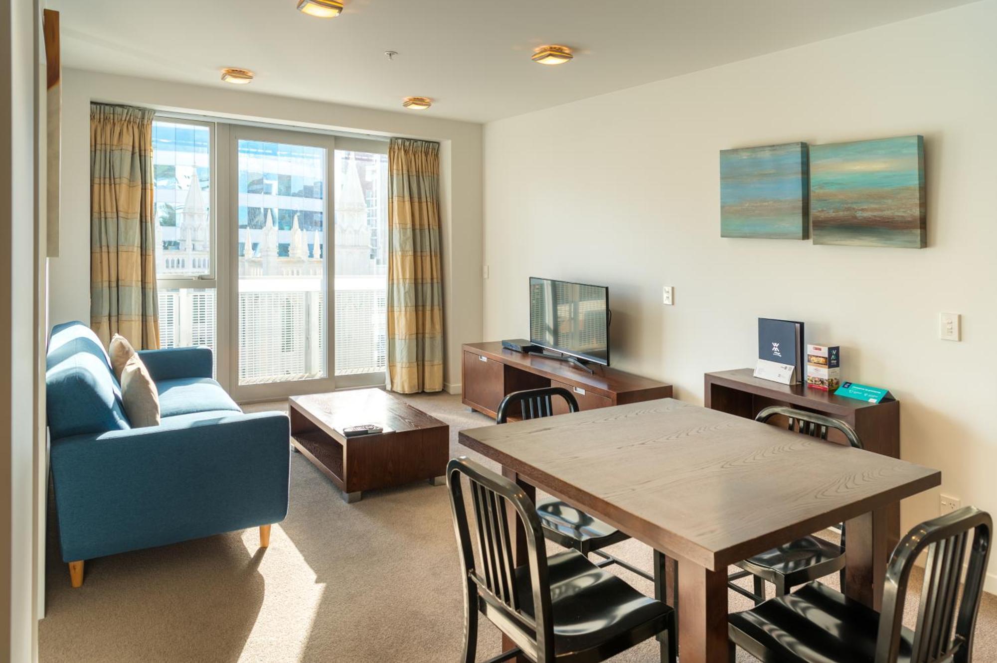 Boulcott Suites Веллингтон Экстерьер фото A typical apartment at the Village
